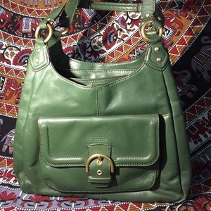 Coach Campbell Leather Hobo purse